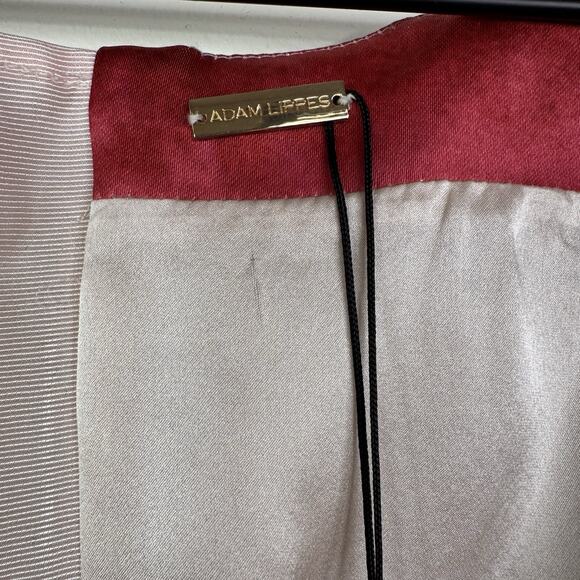 Adam Lippes Duchess Satin Fluted Dress Floral Print Structured Size 12 $2190 - Picture 7 of 16